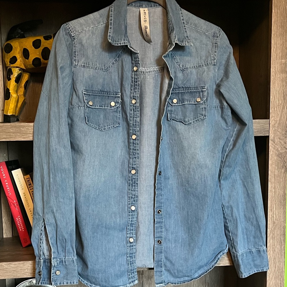 Chambray Button Down Shirt